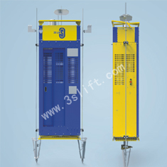 鋼絲繩導(dǎo)向塔筒升降機(jī)圖片1