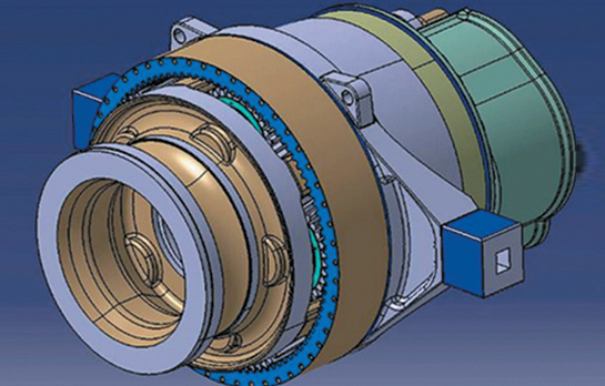 5MW風電齒輪箱圖片1