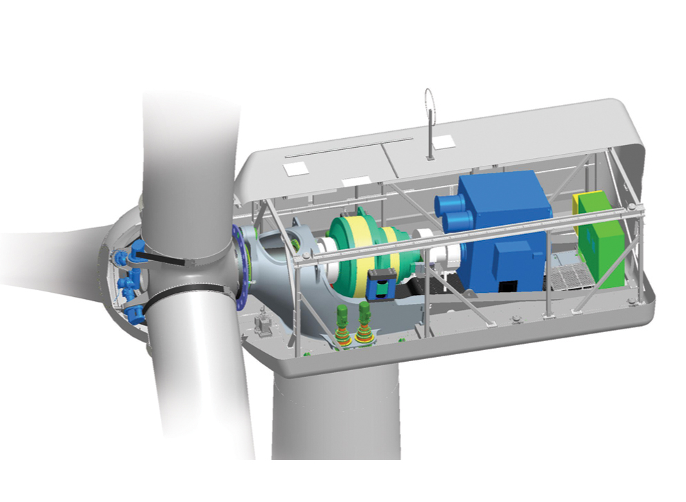 GW3000kW風(fēng)力發(fā)機組圖片1